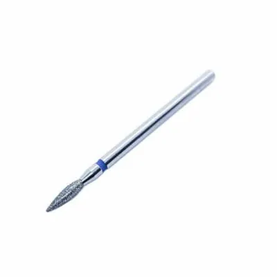 Flame E File Nail Drill Bit Size 2.3mm - Blue