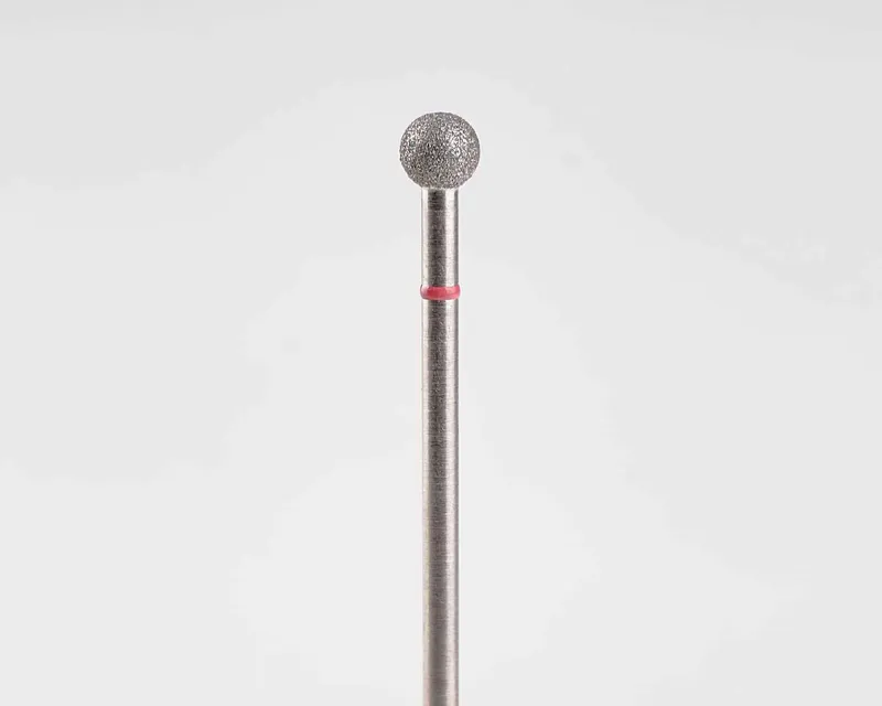 Ball E File Nail Drill Bit Size 5.0mm Red