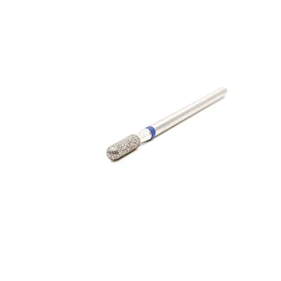 Cylinder E File Nail Drill Bit Size 2.7mm Blue