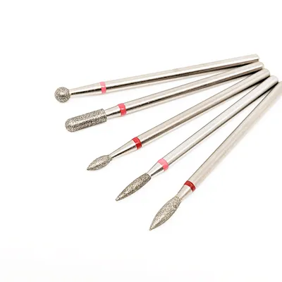 E File Nail Drill Bits Set x 5